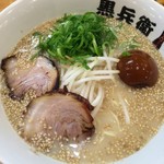 くろ・とんラーメン黒兵衛 - くろ・とんらーめん 半熟玉子