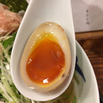 麺屋 猪一 離れ - 味玉リフト