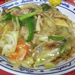 中華料理 新華楼 - 上海メン(野菜あんかけやわらかい焼きそば)