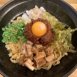 鶏と魚 - 台湾まぜSOBA