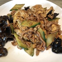 涵梅舫 銀座店 - 2019.7.11  玉子、豚肉、木耳炒め