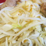 ラーメン二郎 - ヤサイ（そのまま）