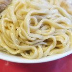 ラーメン二郎 - 麺