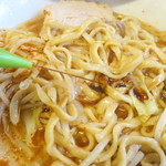 ラーメン二郎 - 赤酢投入～♪