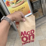 マクドナルド - 2019/07 いつものソーセージマフィン コンビ 200円をチョイスし、テイクアウト