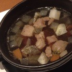 神戸牛ステーキ Ishida. - スープも優しくてオイシ