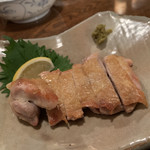 Ichi hana - 地鶏の塩焼き ゆずこしょう 730
                        こちらも美味しかったのですが、目で見て美味しい、と言う点ではやや物足りない感じが。