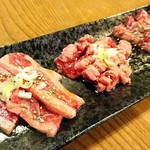 焼肉 あさひ - 牛赤身3品盛り