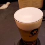 サッポロ生ビール黒ラベル THE BAR - 泡がふわっふわ！