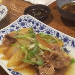 トミフク食堂 - 牛皿。