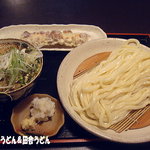 手打ちうどん　 いしづか - 2012年1月　イベリコ豚つけ麺