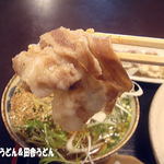 手打ちうどん　 いしづか - 2012年1月　イベリコ豚