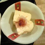 東麻布 逢坂  - <'12/01/11撮影>鯛茶づけ 1000円 の出汁巻き玉子