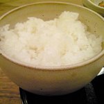 東麻布 逢坂  - <'12/01/11撮影>鯛茶づけ 1000円 のご飯(お替り自由)