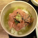 東麻布 逢坂  - <'12/01/11撮影>鯛茶づけ 1000円 の鯛茶づけ