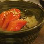 酒菜坊 橋蔵 - だし茶漬け＜明太子＞　ズームアップ