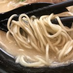 二代目 麺の坊 晴レル屋 - 二代目晴レル屋豊明店 とんこつラーメン 麺