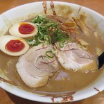 久味 - 料理写真:【こってり味噌らーめん + 煮玉子】￥850 + ￥100