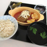 cafe 369 - 日替わり魅惑の369定食[ロールキャベツ](2019/07/09撮影)