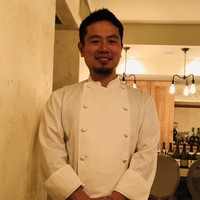 ボニュ - 控えめな河島シェフ。ボニュのすべての料理を1人で作り続ける屋台骨。
