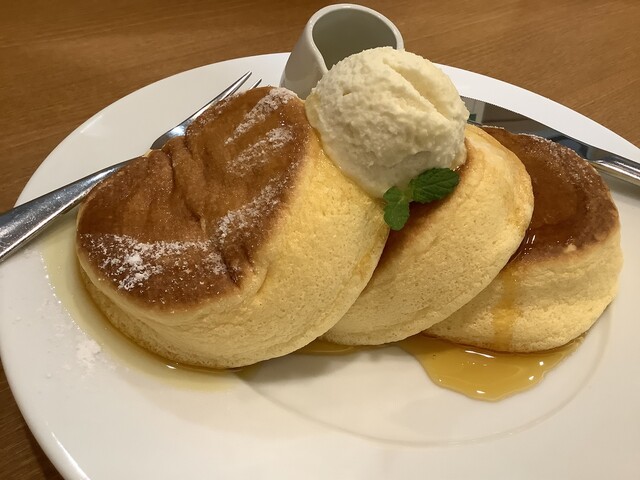 幸せのパンケーキ 神戸店 神戸三宮 阪急 パンケーキ 食べログ