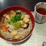 茶寮 季 - ●単品オーダー　稲庭うどん 七色葛あんかけ 972円 2019年07月