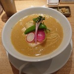 銀座 篝 - 鶏白湯醤油SOBA  @980円(2019.07)