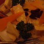 ビストロ シャノアール - チーズの盛り合わせ。
