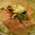 東麻布 逢坂  - <'12/01/11撮影>鯛茶づけ 1000円 の鯛茶づけ