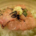 東麻布 逢坂  - <'12/01/11撮影>鯛茶づけ 1000円 の鯛茶づけ