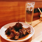 博多のおでん - 『すじ&糸こん』しゃんにシュワシュワたい♪