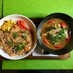 スプーンソング - フィッシュ・コランブ＆ビリヤニプレート 1,300円