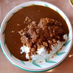 Jipangu - 日替わりカレーランチ(カツカレー)イギリスカレー辛口(ご飯大盛)