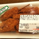 ディオ - 玉ねぎと豚肉の串カツ(税抜)184円 (2019.07.11)