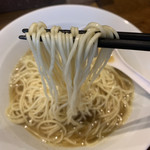 自家製麺 伊藤 - 麺箸上げ