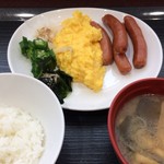 ABホテル奈良 - 朝食のブッフェ