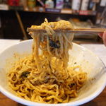 担担担 - 汁なし担担担　800円　+　大盛り　100円　+　ごはん　100円