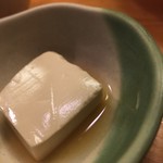遊魚 和田丸 - 付け合わせの豆腐