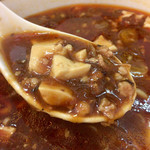 中華そば 華丸 - 挽肉、豆腐、ネギ、生姜がたっぷりの麻婆豆腐