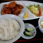 Kouri Yuu - から揚げ定食860円