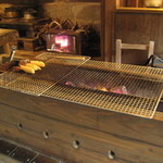 忘れの里 雅叙苑 - 朝食　焼き物は炭火で