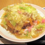 リンガーハット - 野菜たっぷり皿うどん麺増量