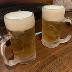 Toriyaki Shougun - 生ビール（￥380）