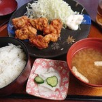 Shokujidokoro Taki - 唐揚げ定食