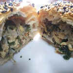 東京豆漿生活 - 白黒ごま:韮､卵､春雨250円の断面