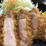 まるやま食堂 - まるとくロースとんかつ定食