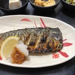 Miyamoto Munashi - 塩サバと玉子焼の定食･サラダ