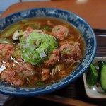 江戸家 - まぐろつみれそば