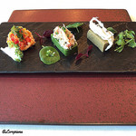 カーサ・デル・チーボ - 海蛸ｶﾙﾋﾟｵｰﾈに菜花ｼﾞｪﾗﾃｨｰﾅ&平爪蟹､ｱｶﾊﾀﾓﾁ＆ｼﾗｳｵ