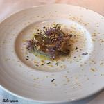 カーサ・デル・チーボ - 鮃の椎茸締めﾎﾞｯﾀﾙｶﾞ掛け